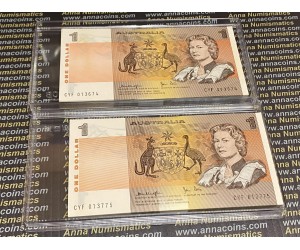 1979 R77 $1 Knight/Stone Bundle of 200 UNC